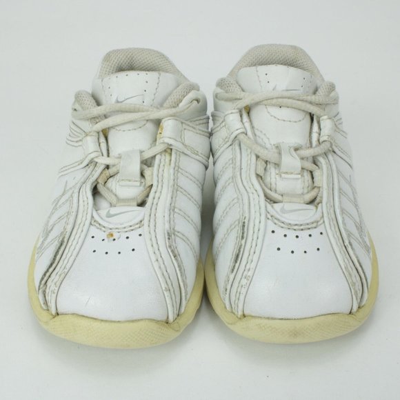 Nike Little Posite One Retro Toddler White Size 7C (316084-111) - Picture 3 of 8